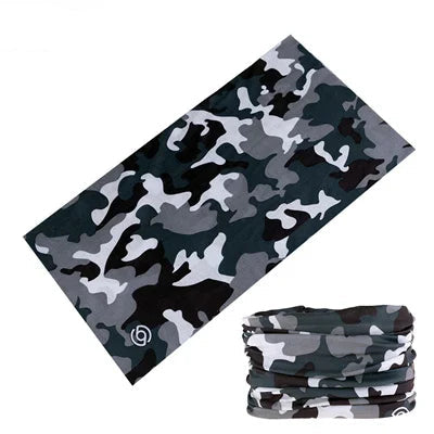 Bandana Tube Camouflage Gris