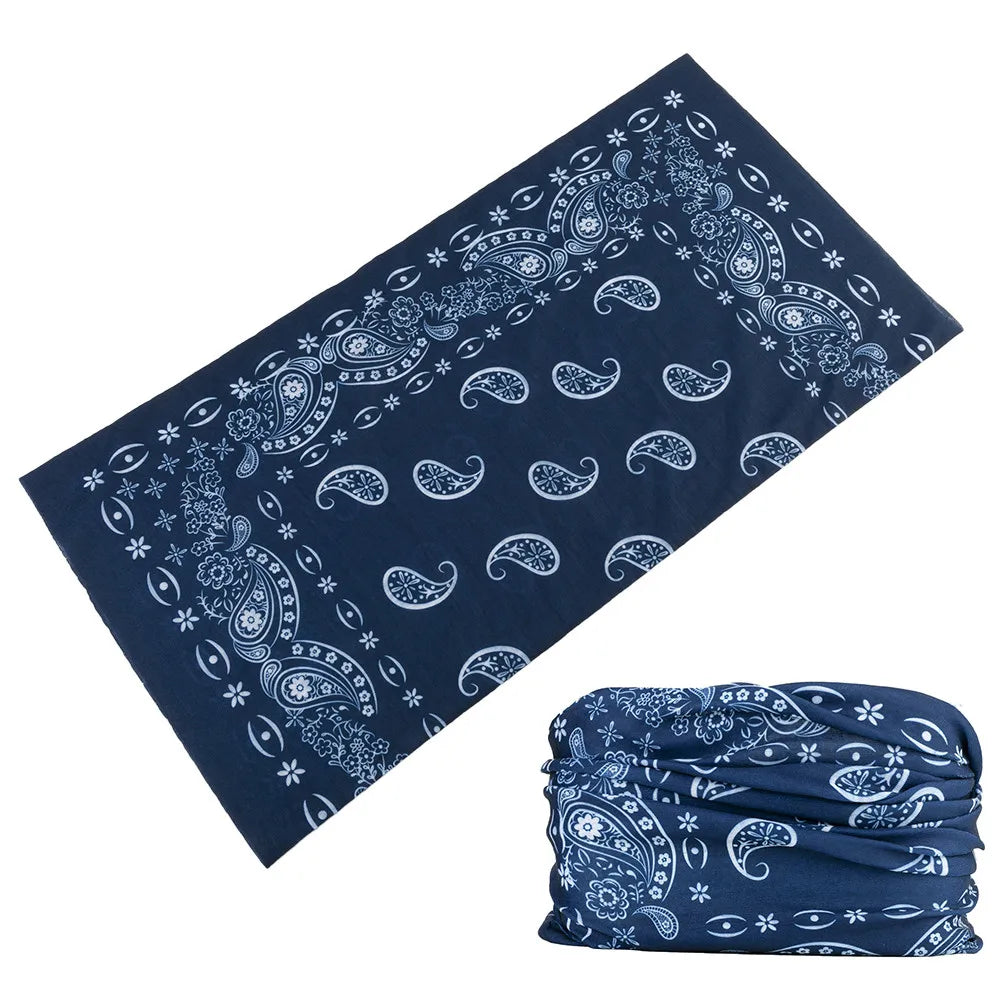 Bandana Tube Sans Couture à Motif Classique