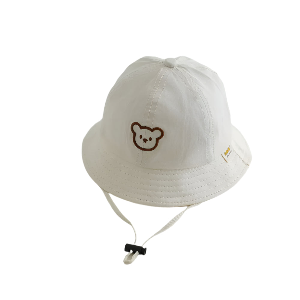 Bob Bébé Petit Ours Brodé blanc