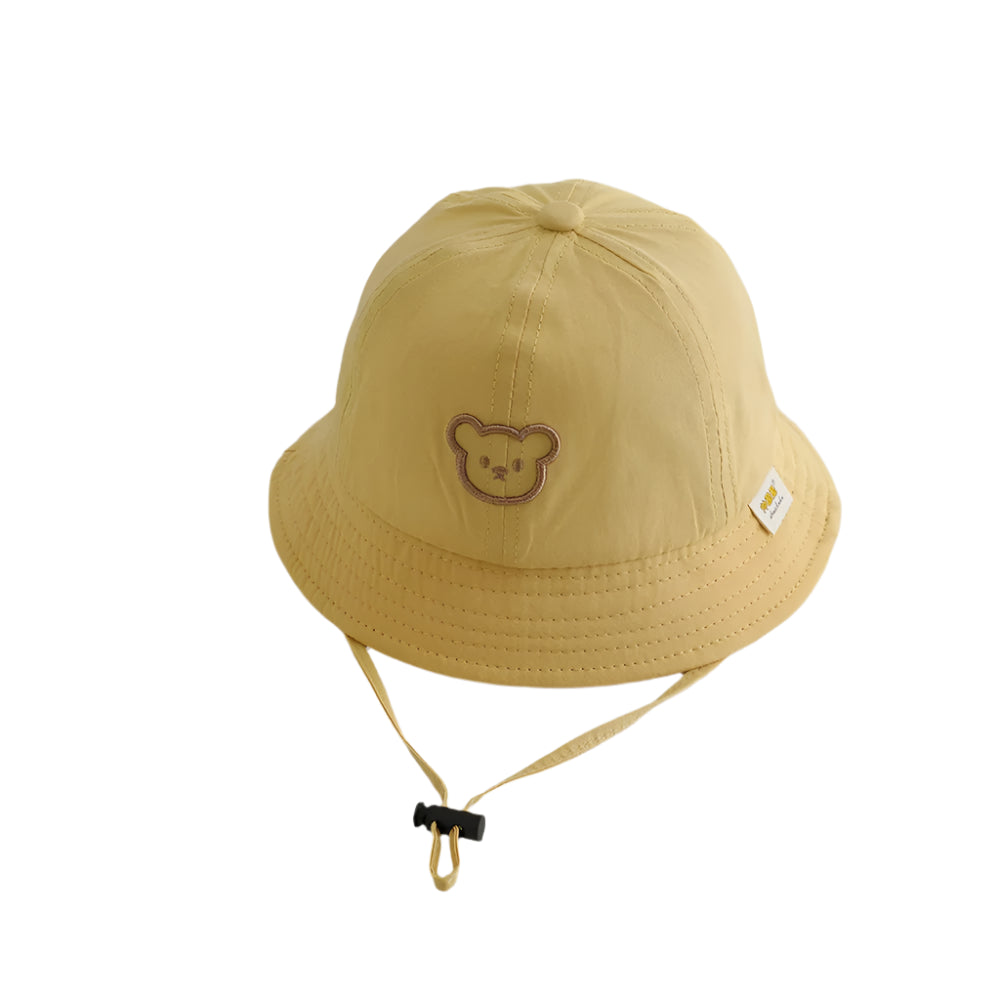 Bob Bébé Petit Ours Brodé jaune
