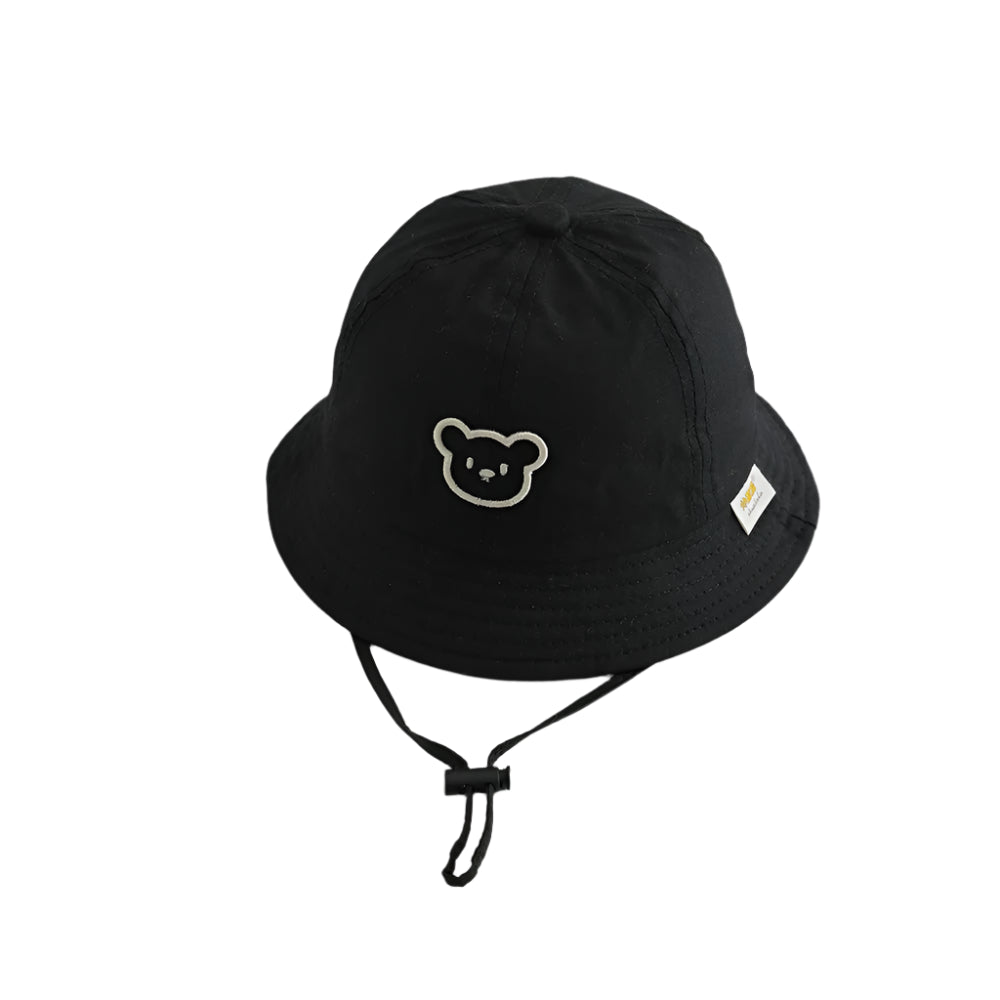 Bob Bébé Petit Ours Brodé noir