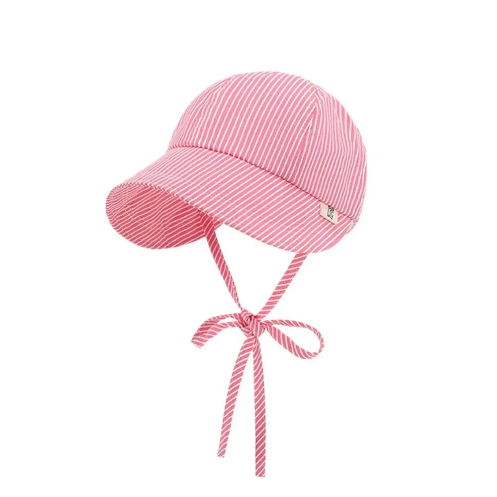 Bob Casquette à Ficelle Rose