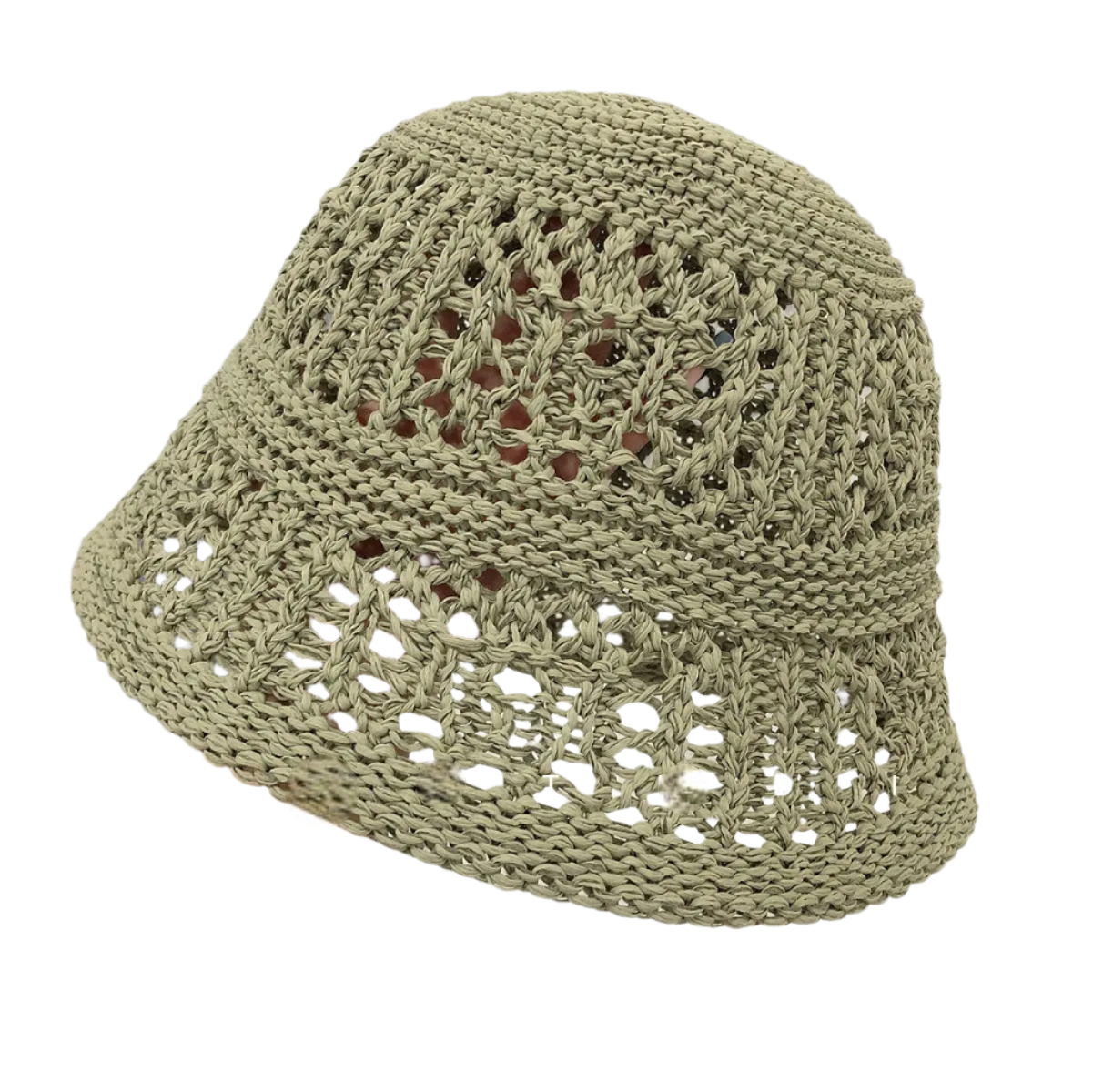 Bob Crochet Ajouré Vert