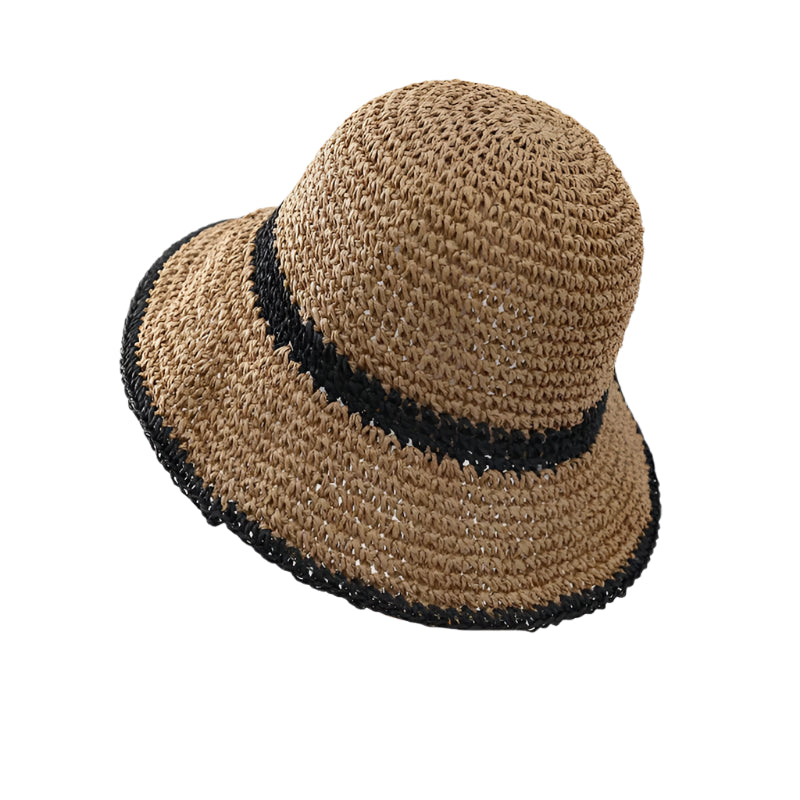 Bob Crochet Bicolore Marron
