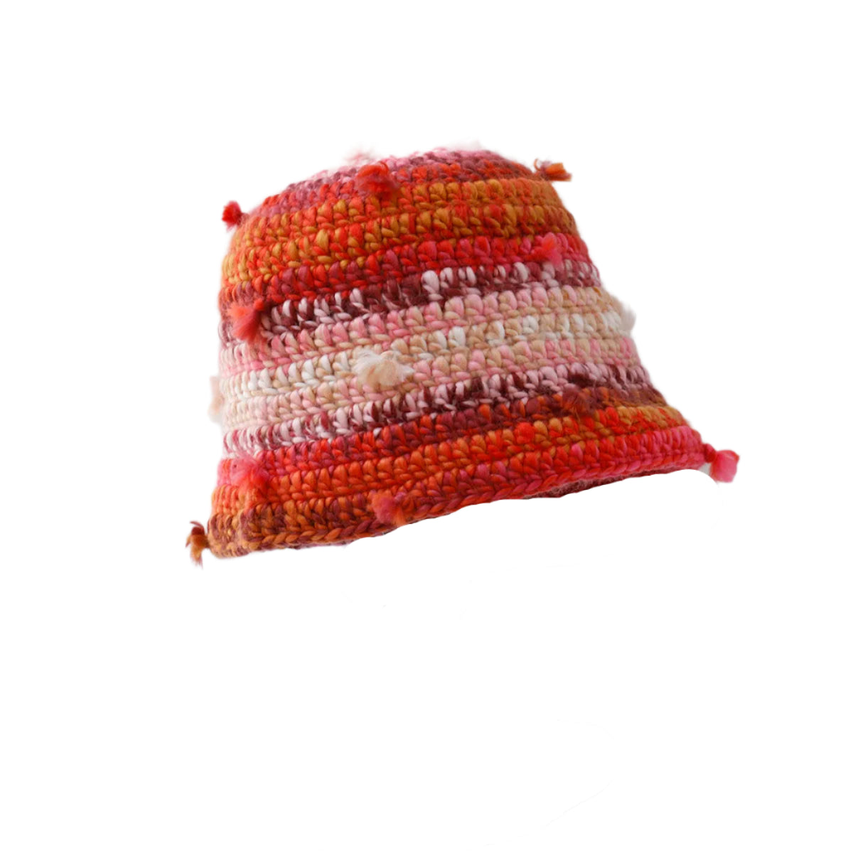 Bob Crochet à Franges Rouge