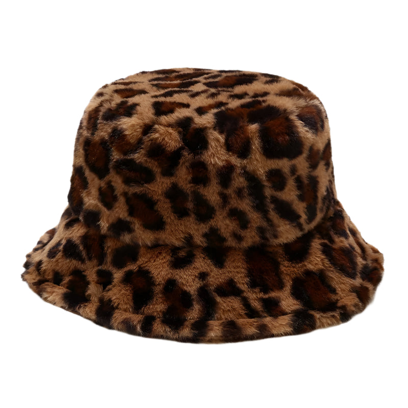 Bob Fourrure Léopard Tendance Marron