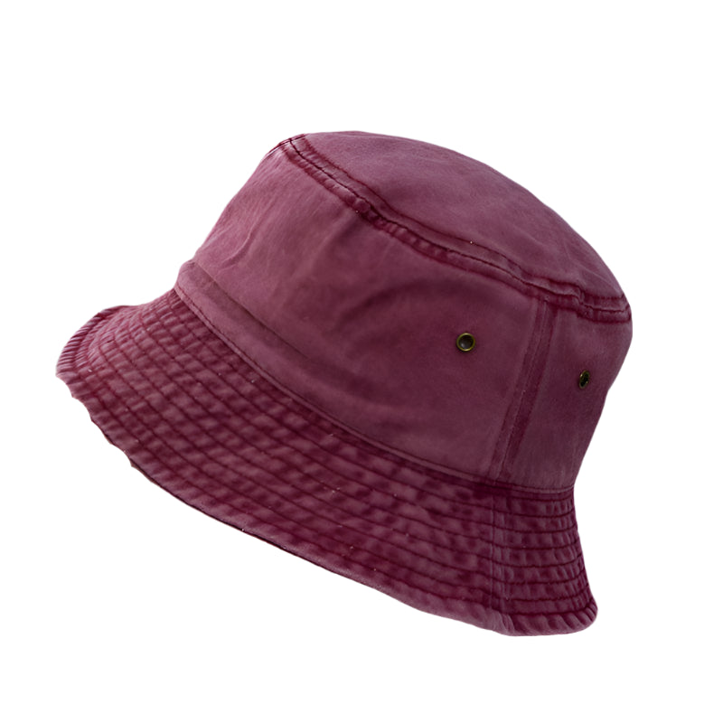 Bob Homme Denim Délavé Rouge