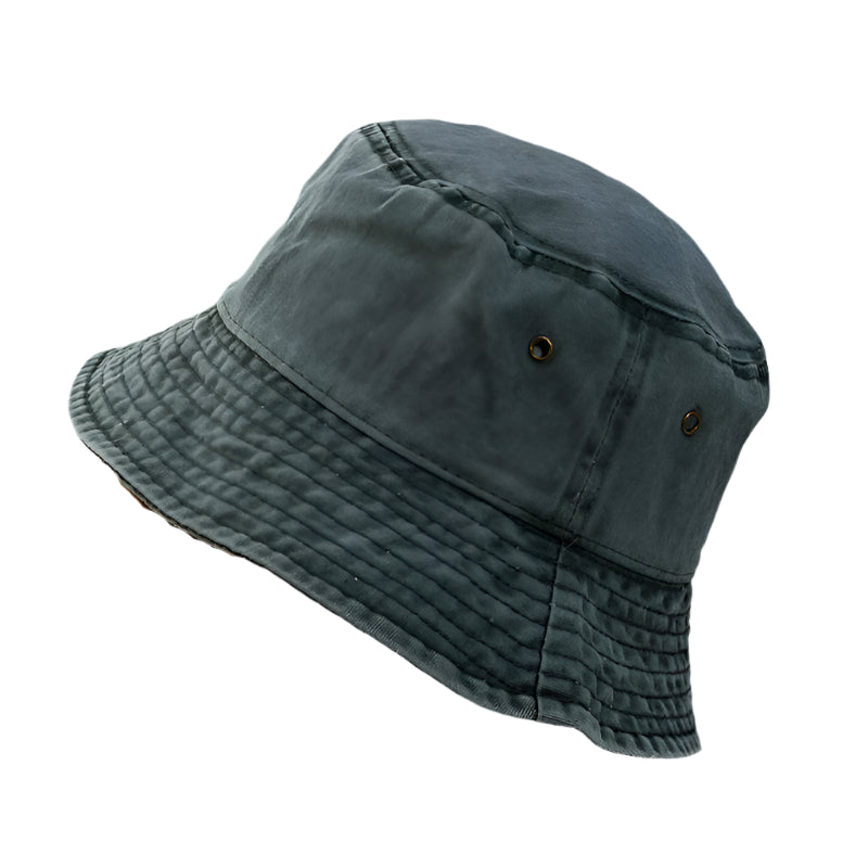 Bob Homme Denim Délavé Vert