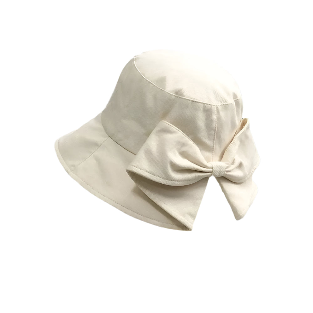 Bob à Nœud Élégant blanc
