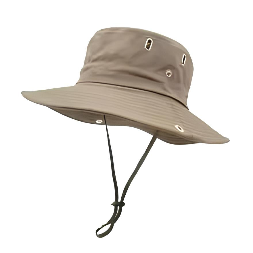 Bob Pêcheur à Large Bord Homme Beige