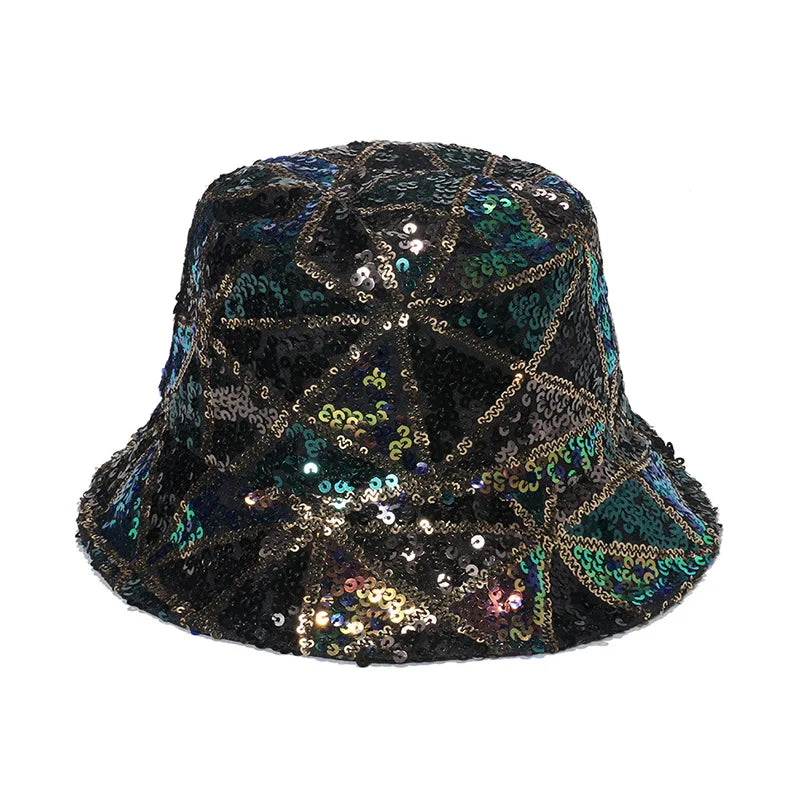 Bob à Sequins Bleu