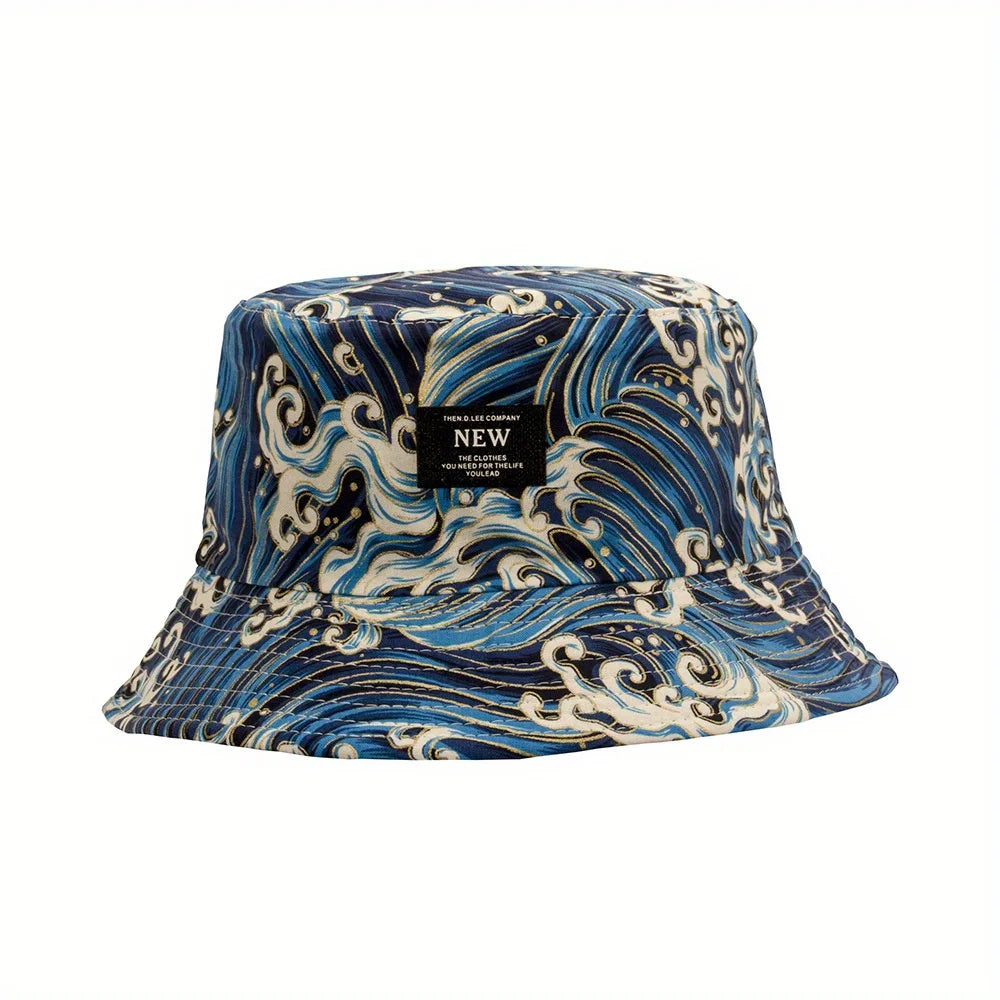 Bob Vague Stylé Bleu