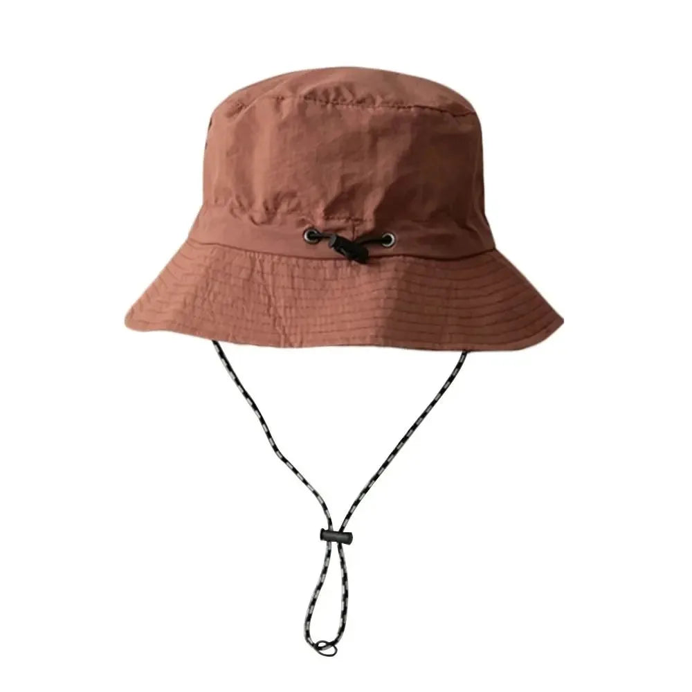 Bob de Randonnée Anti-UV Rouge