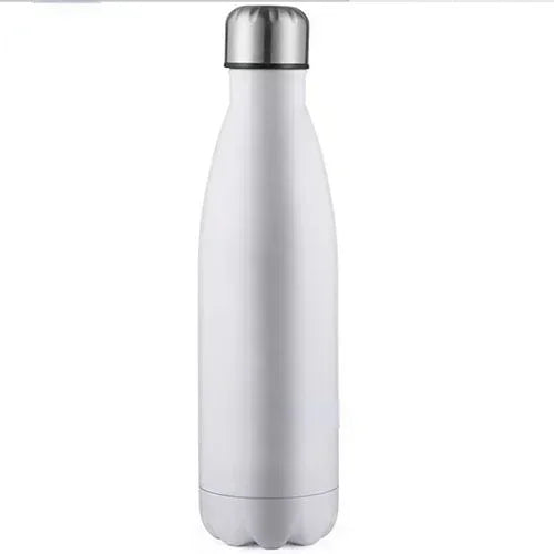 Bouteille Isotherme en Inox Blanc