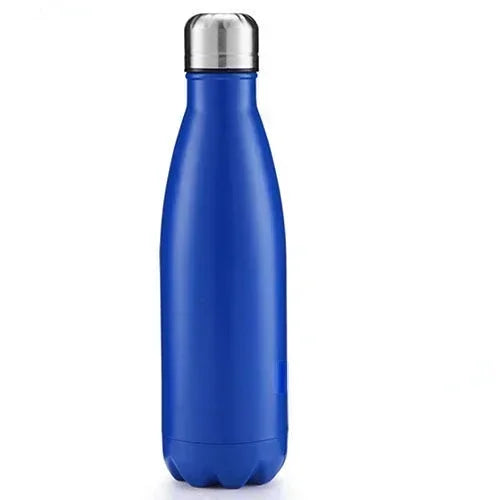 Bouteille Isotherme en Inox Bleu