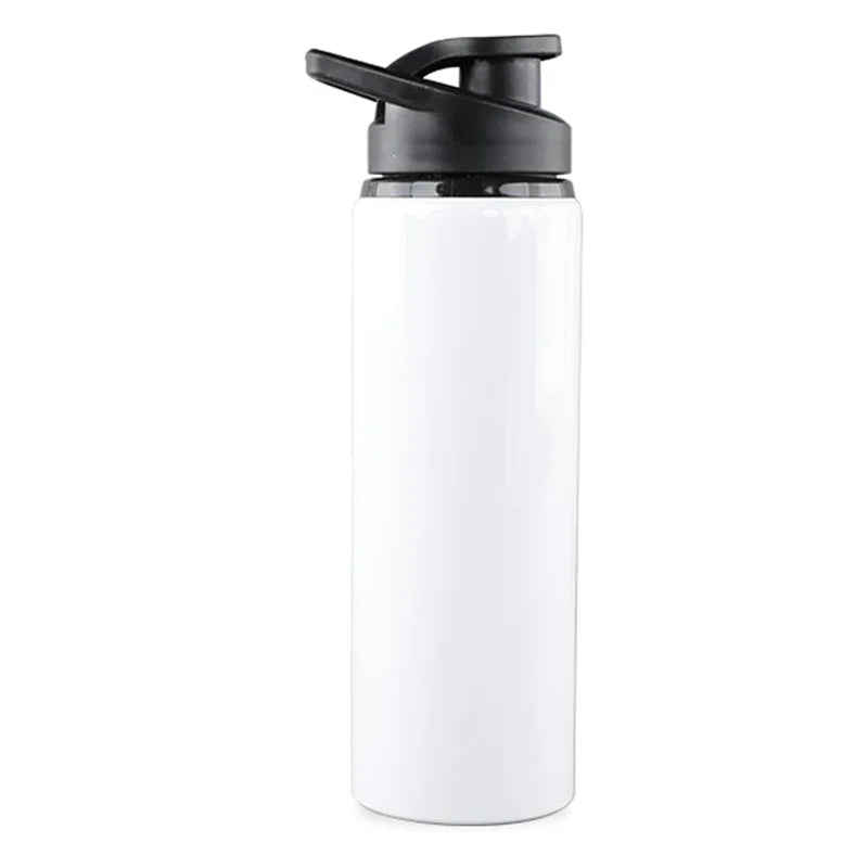 Bouteille d’eau Portable en Alu Blanc