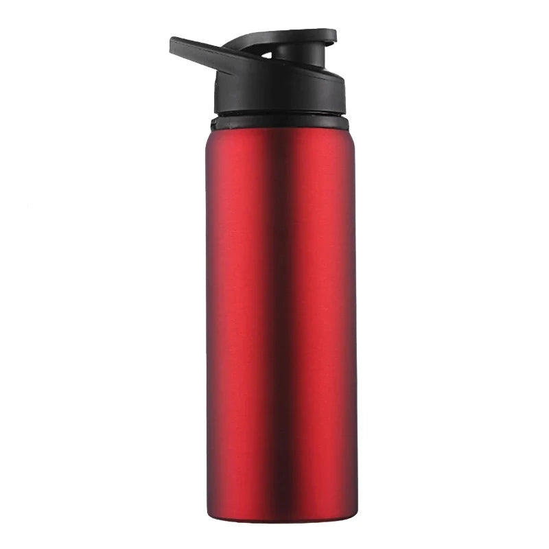 Bouteille d’eau Portable en Alu Rouge