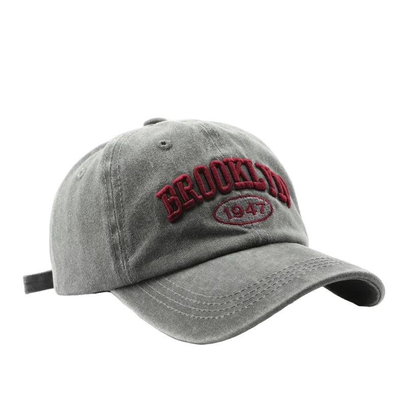 Casquette Brooklyn Gris