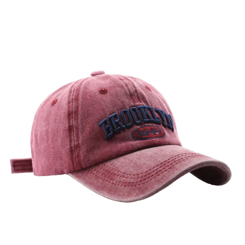 Casquette Brooklyn Rouge