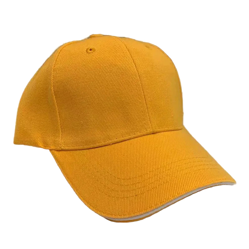 Casquette Classique Unie Jaune