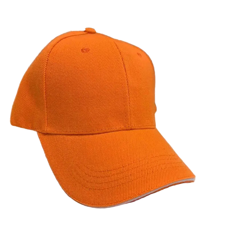 Casquette Classique Unie Orange