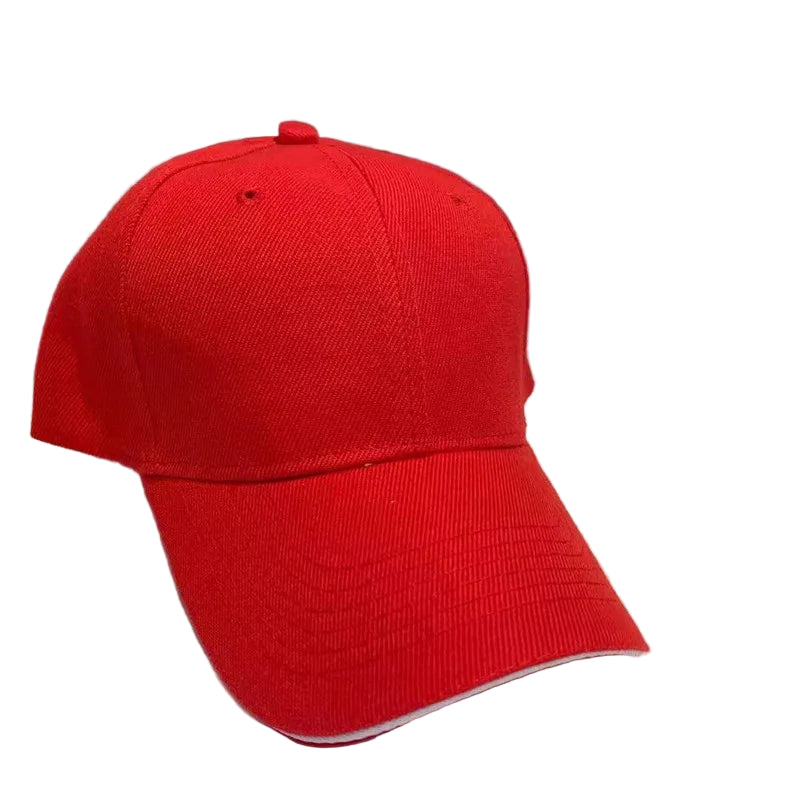 Casquette Classique Unie Rouge