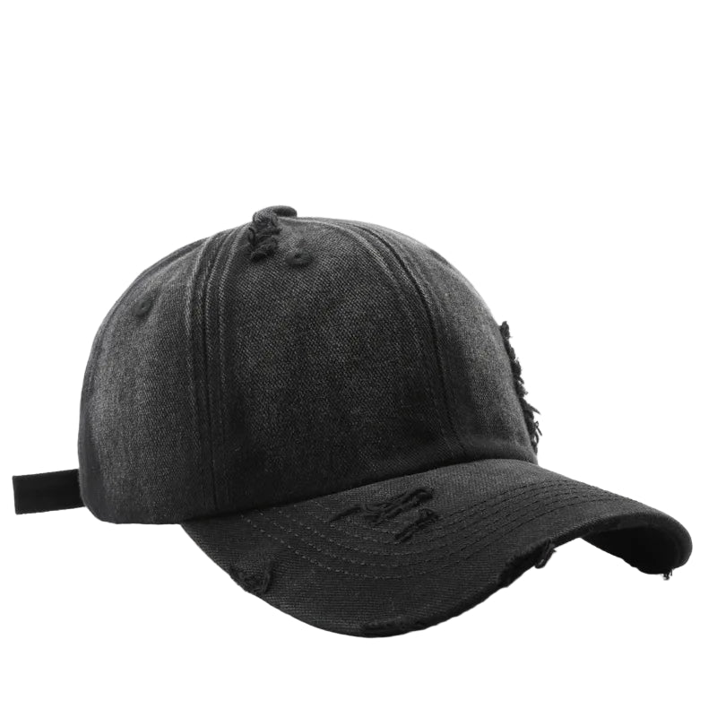 Casquette Délavée Destroy Noir