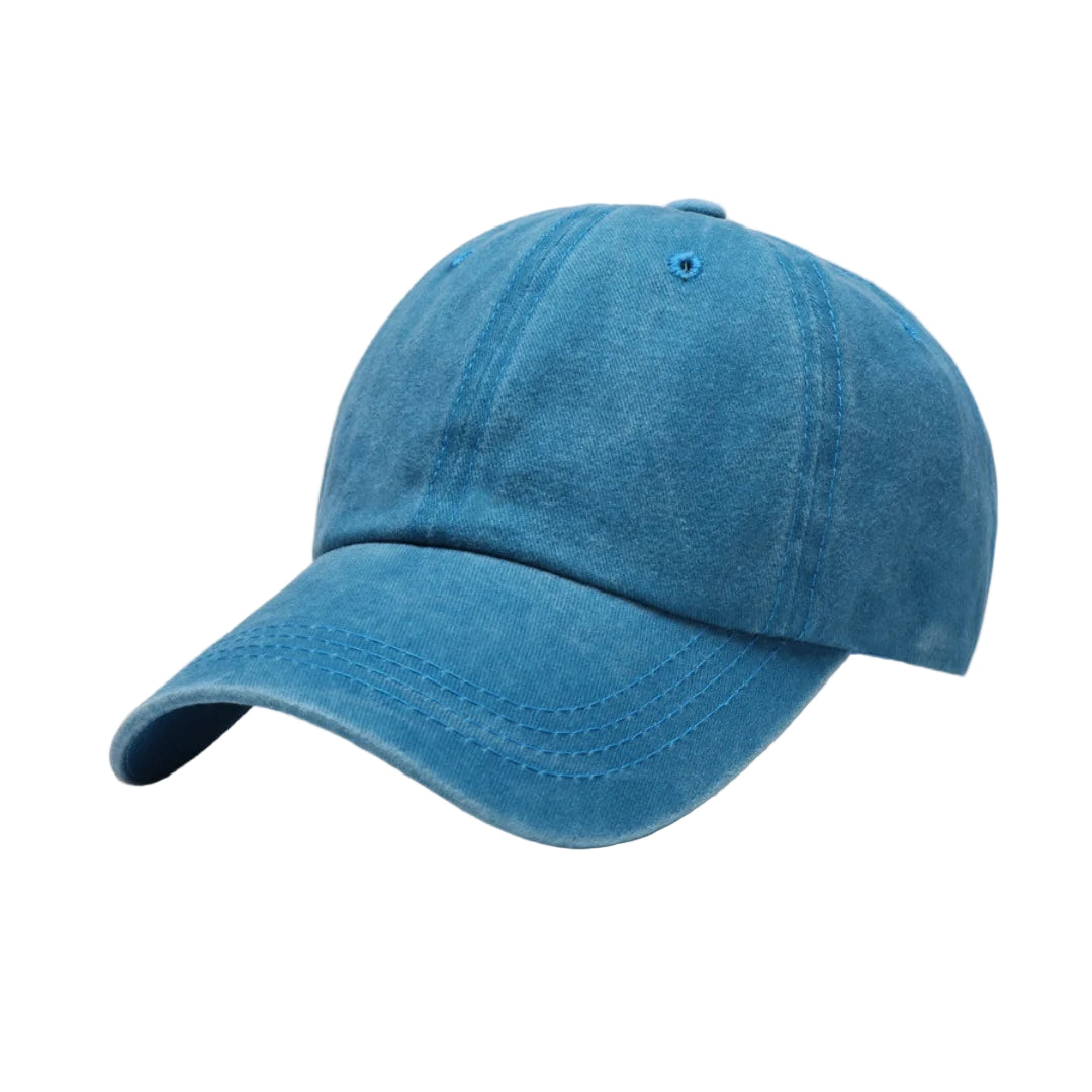 Casquette Homme Délavée Bleu