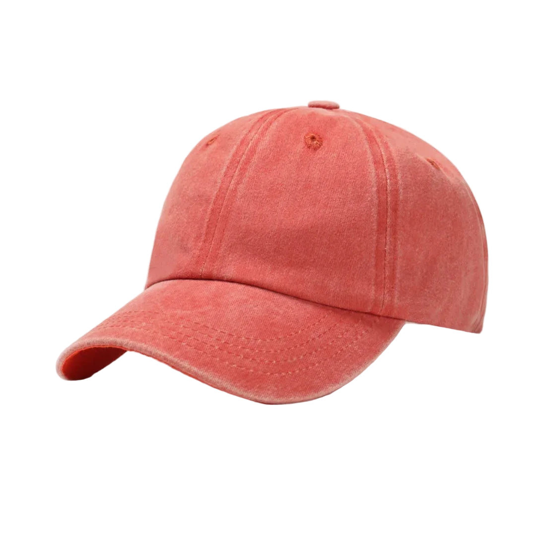 Casquette Homme Délavée Orange