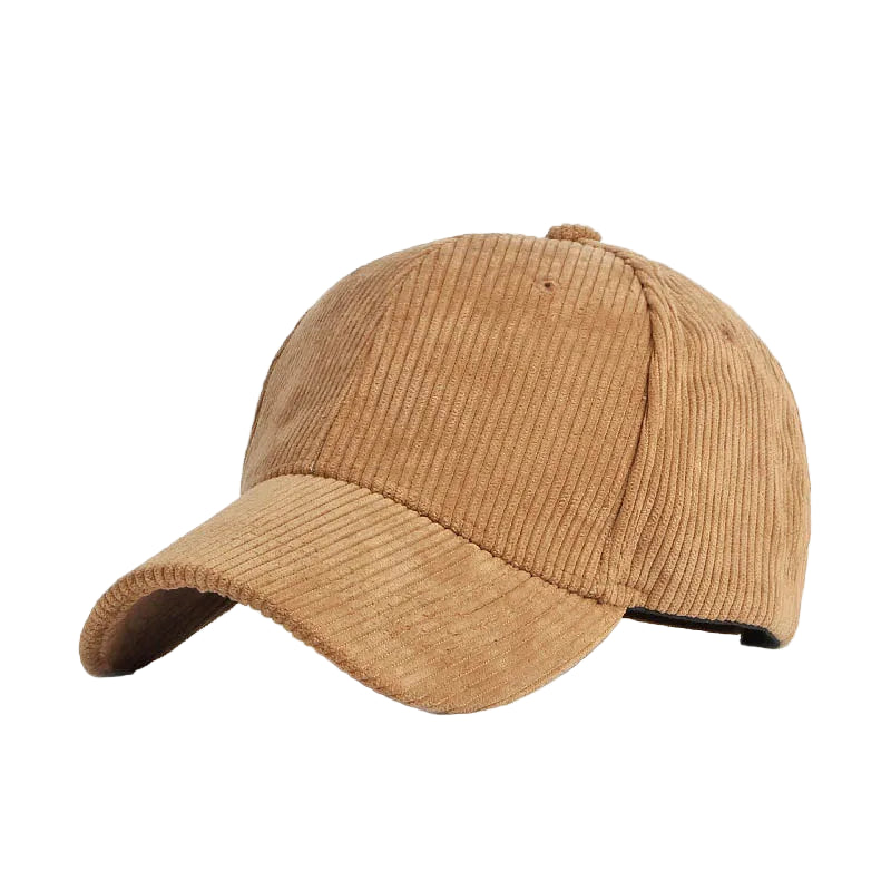 Casquette en Velours Côtelé