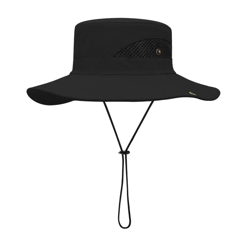 Chapeau Bob Respirant Personnalisable noir