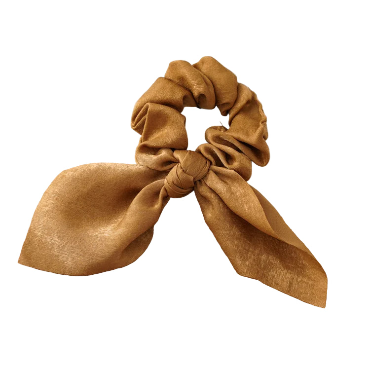 Chouchou à Nœud Stylé Marron