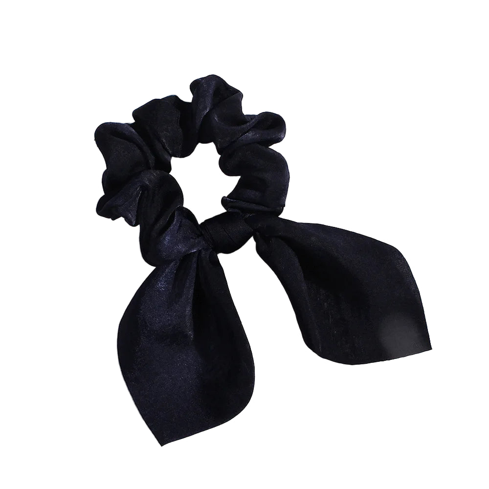 Chouchou à Nœud Stylé Noir
