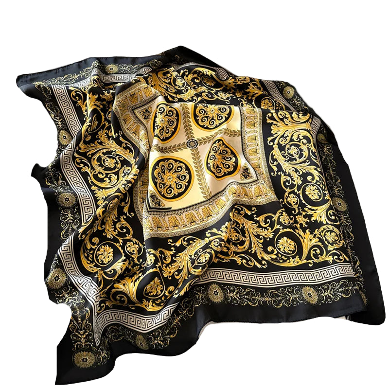 Foulard Femme Raffiné Noir