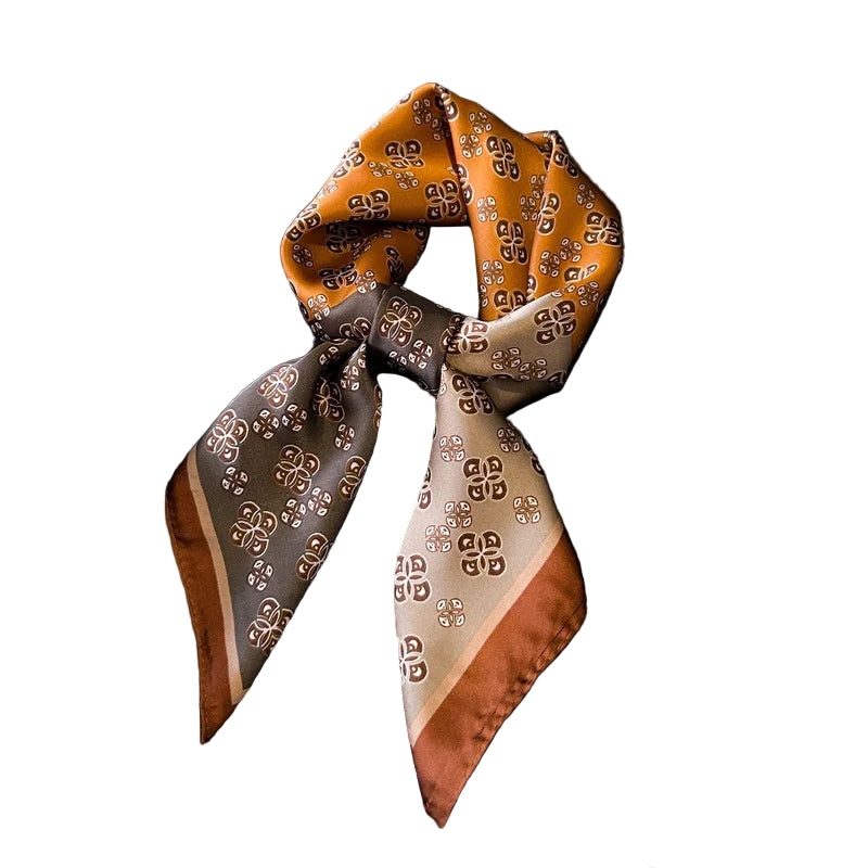 Foulard Marron Design