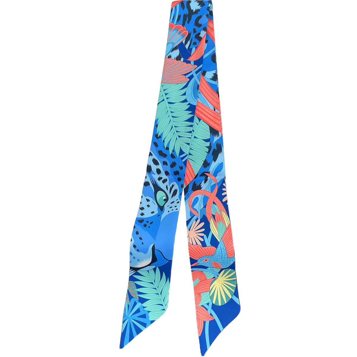 Foulard en Soie Léopard