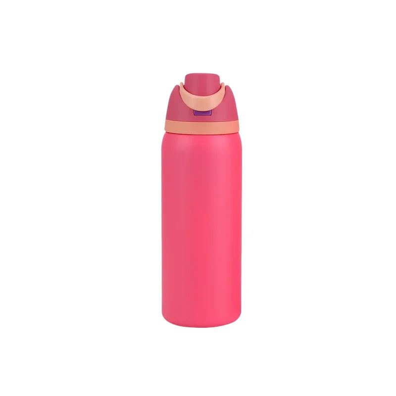 Gourde Isotherme Colorée Fuchsia