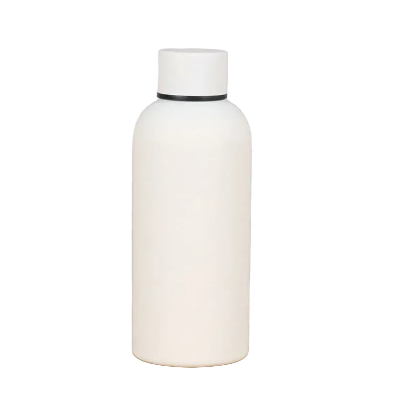 Gourde Isotherme Minimaliste Blanc