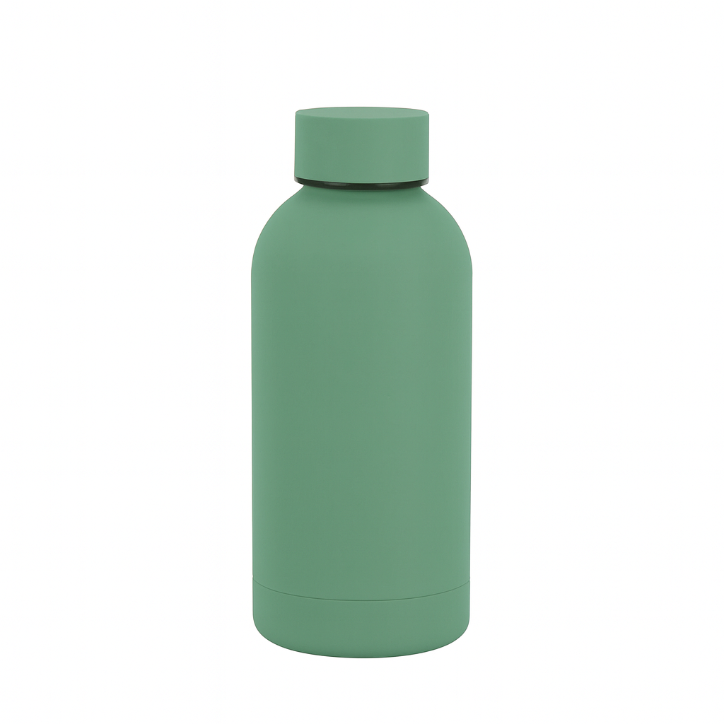 Gourde Isotherme Minimaliste Vert