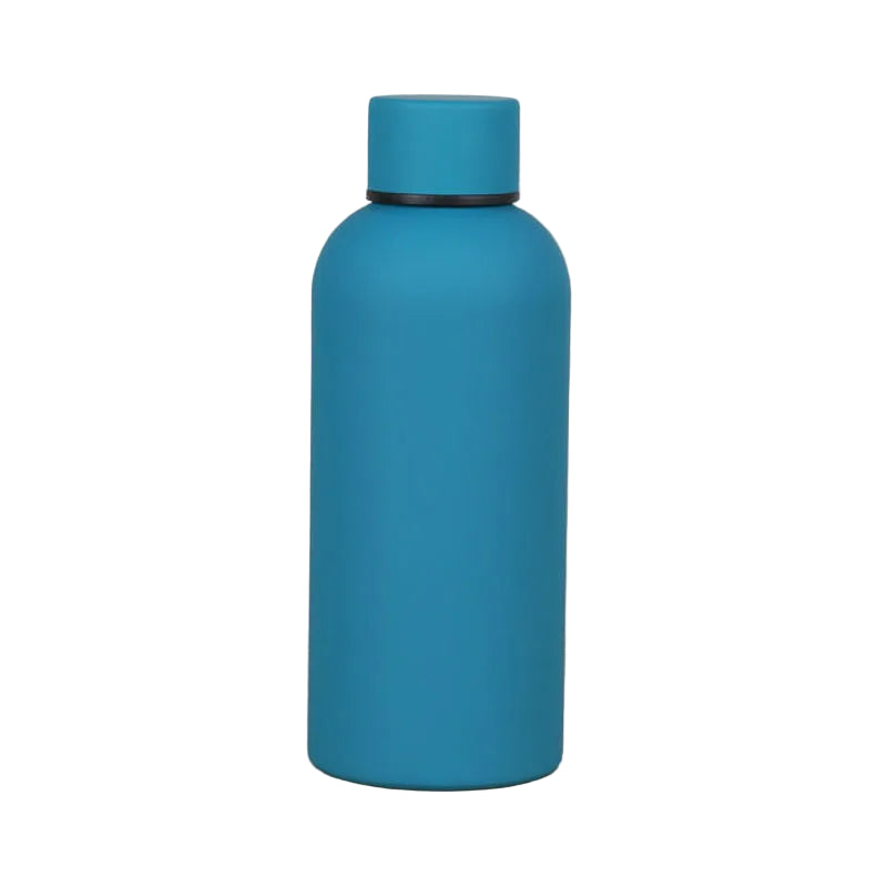 Gourde Isotherme Minimaliste Bleu