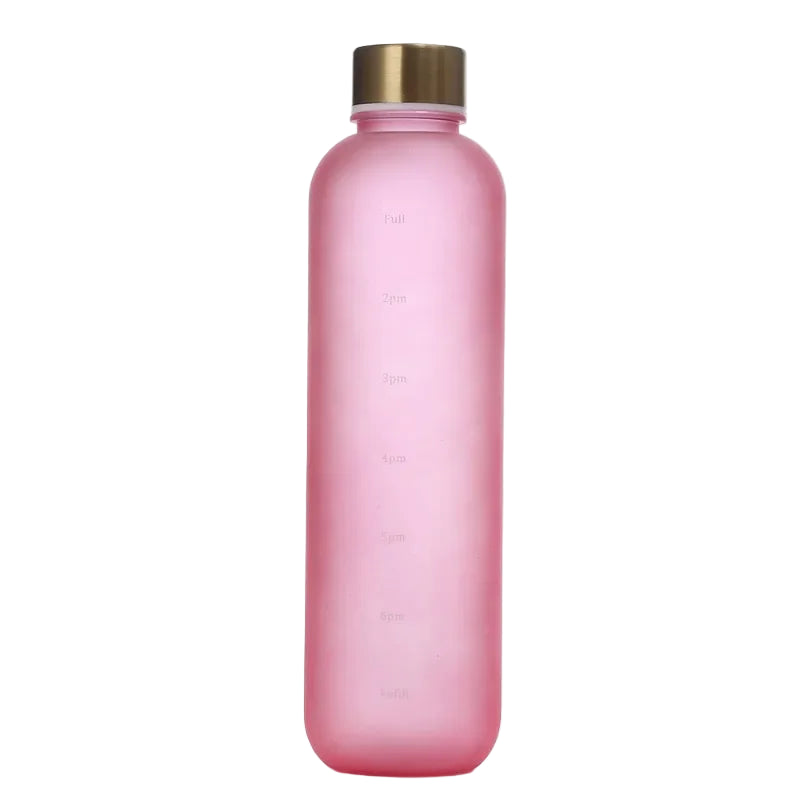 Gourde en Plastique Incassable Rose