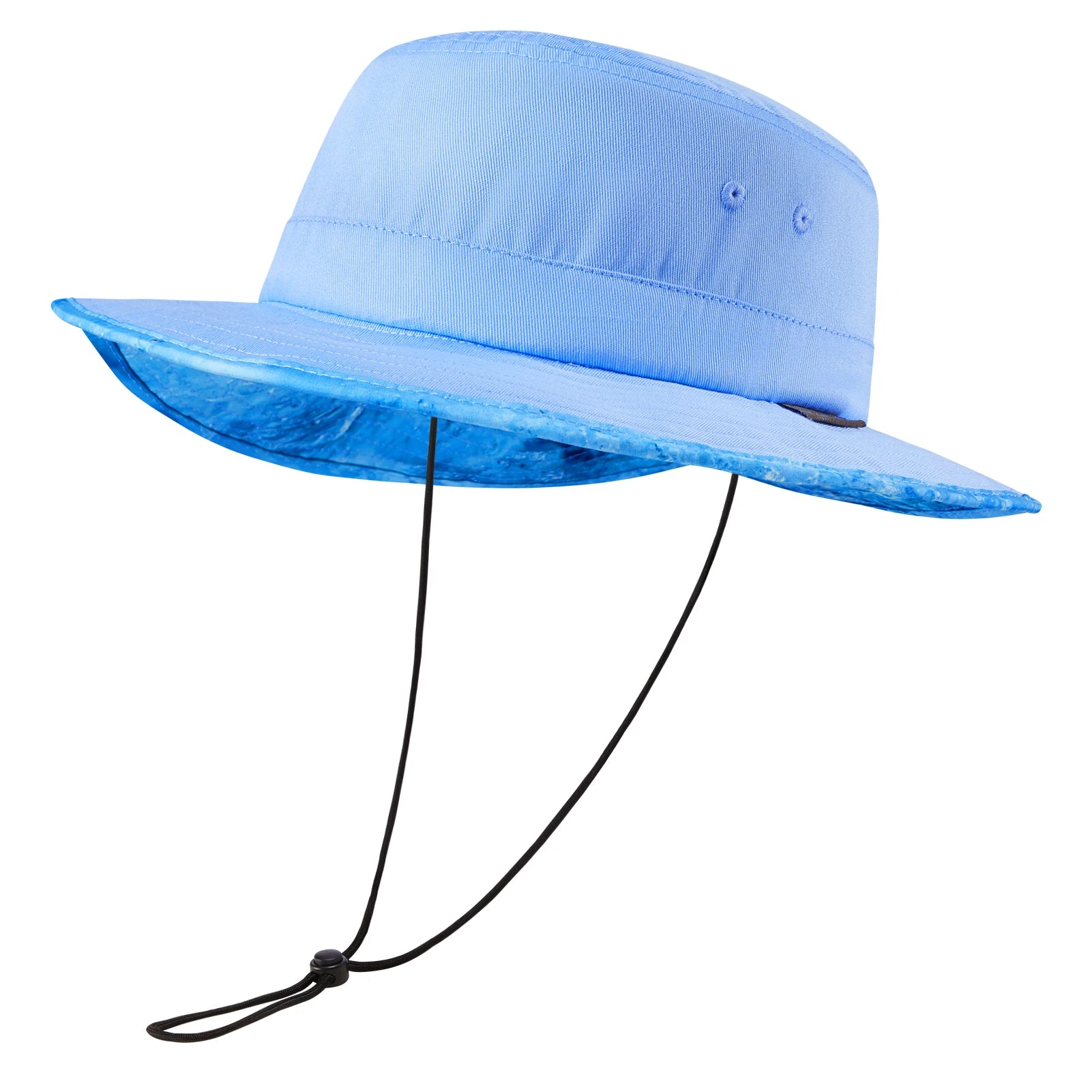 Grand Chapeau d’Été Bleu