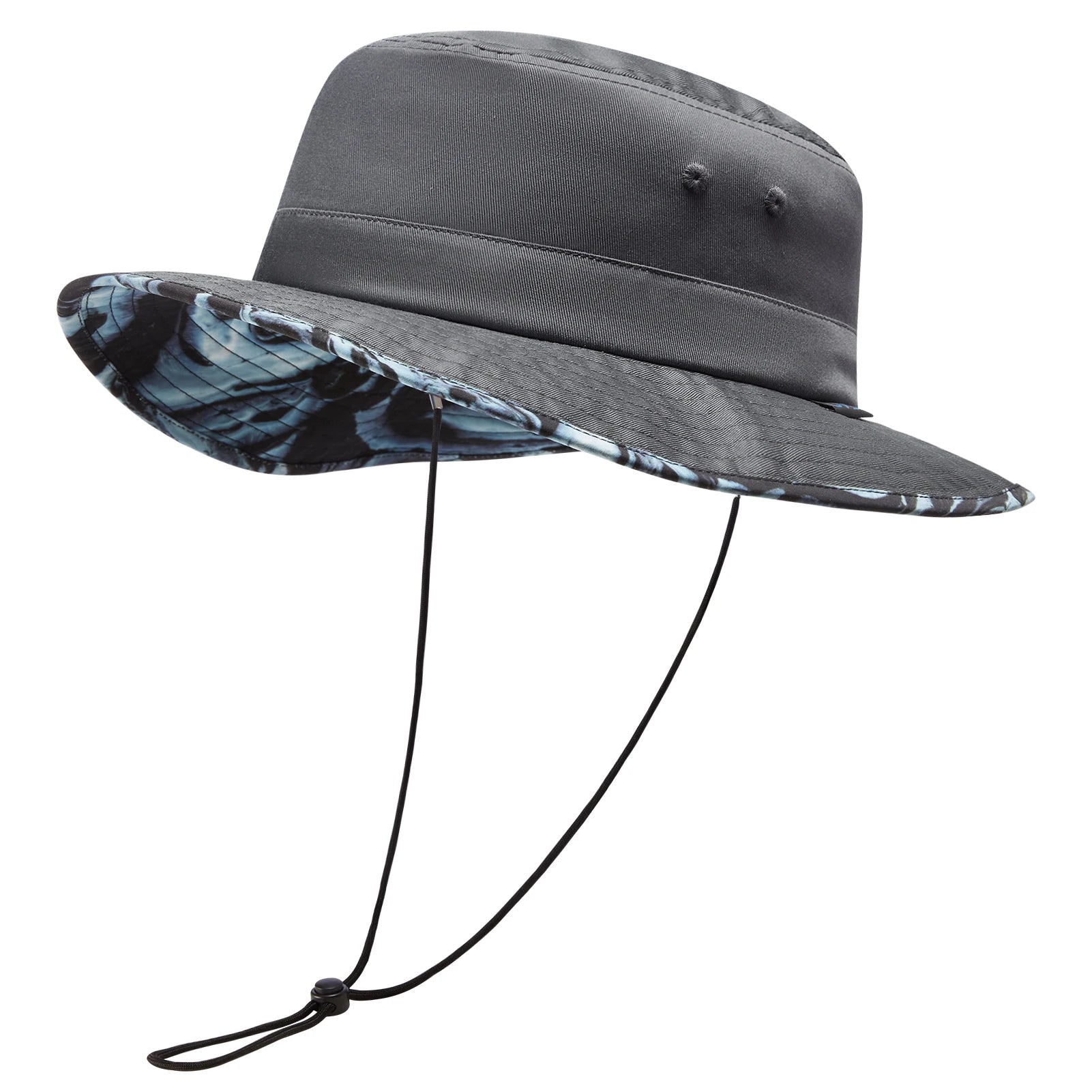 Grand Chapeau d’Été Gris
