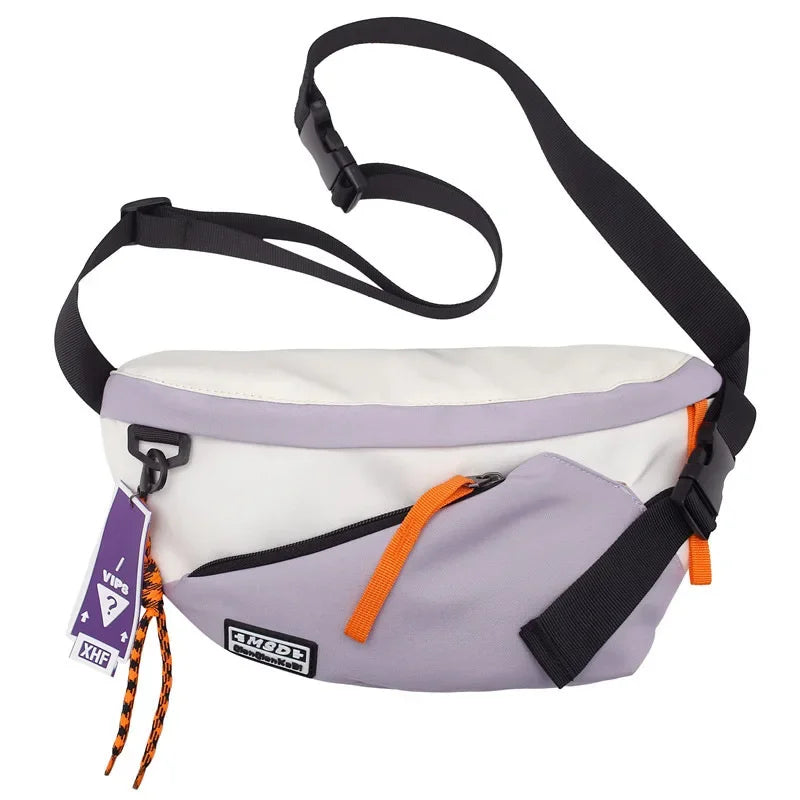 Grand Sac Banane Streetwear Violet