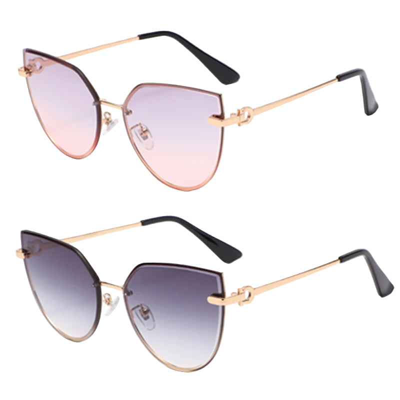 Lot de Lunettes de Soleil Dégradées Stylées Génial