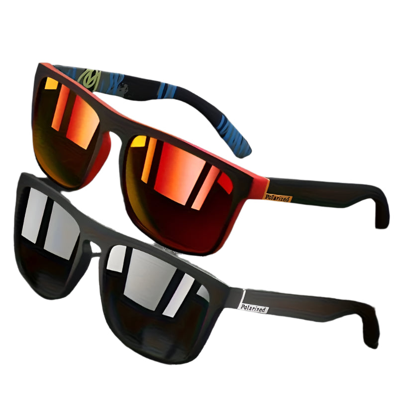 Lot de Lunettes de Sport Stylées Orange