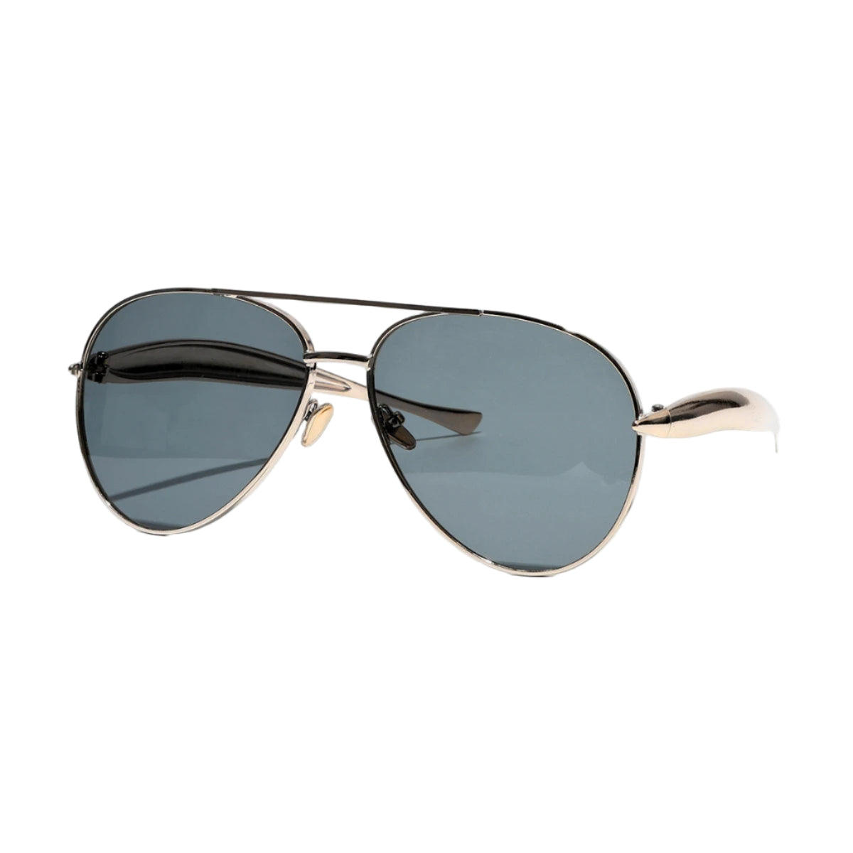 Lunettes de Soleil Aviateur Femme Noir