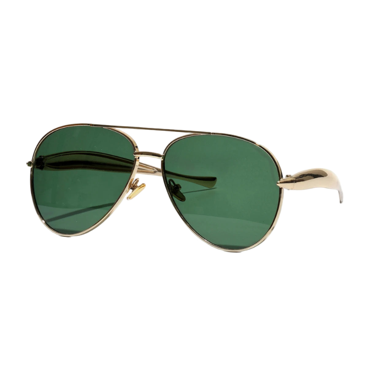 Lunettes de Soleil Aviateur Femme Vert