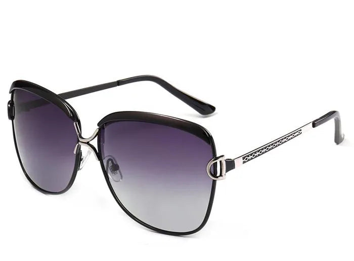 Lunettes de Soleil Femme Design Noir