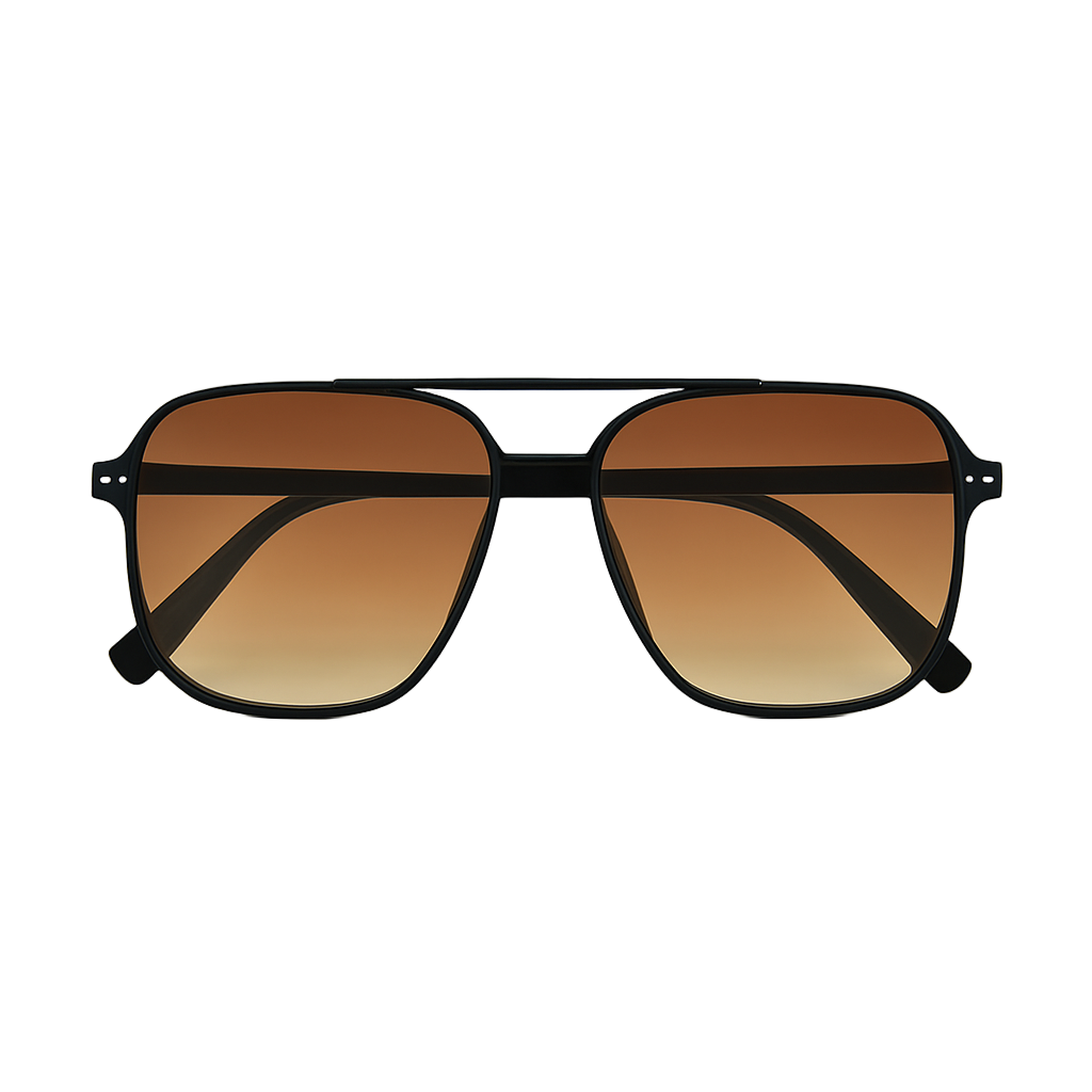 Lunettes de Soleil Marron